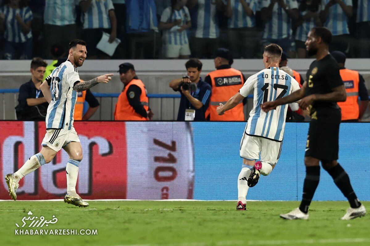 ویدیو| هفت گل آرژانتین مقابل کوراسائو با هت‌تریک مسی و نزدیک شدن به علی دایی