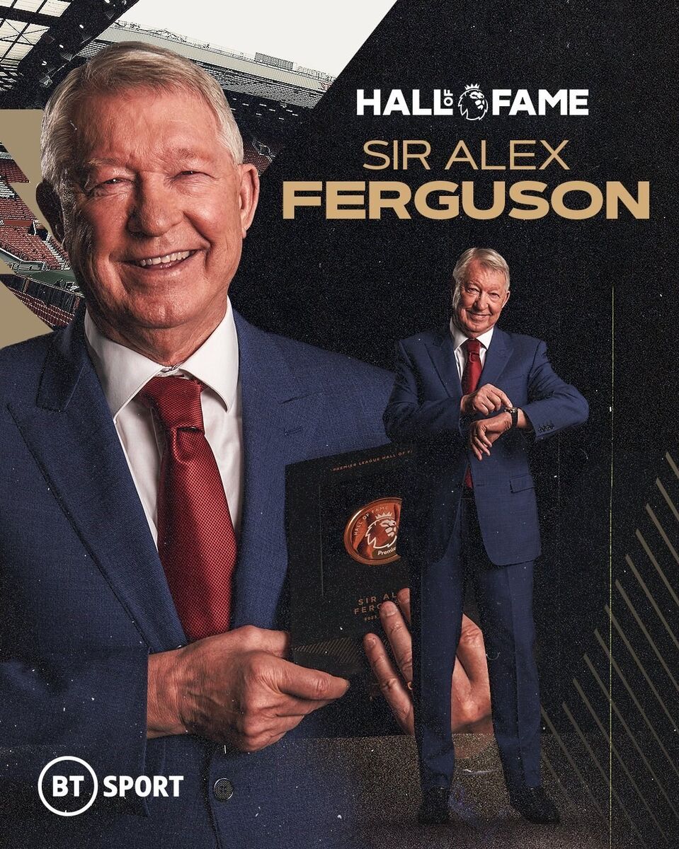 عکس| فرگوسن و ونگر وارد تالار مشاهیر لیگ برتر انگلیس شدند