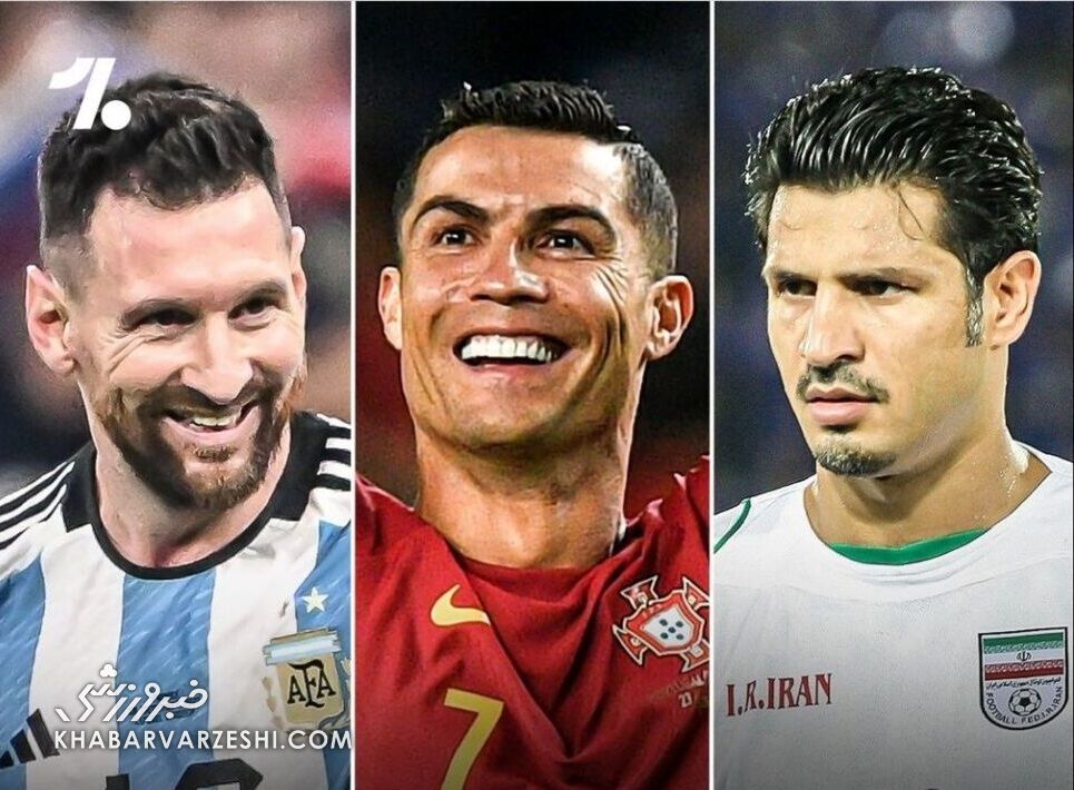 گلزنان برتر ۲۰ تیم اول فیفا در یک قاب؛ دایی کنار رونالدو و مسی +عکس گلزنان برتر ۲۰ تیم اول فیفا در یک قاب؛ دایی کنار رونالدو و مسی +عکس