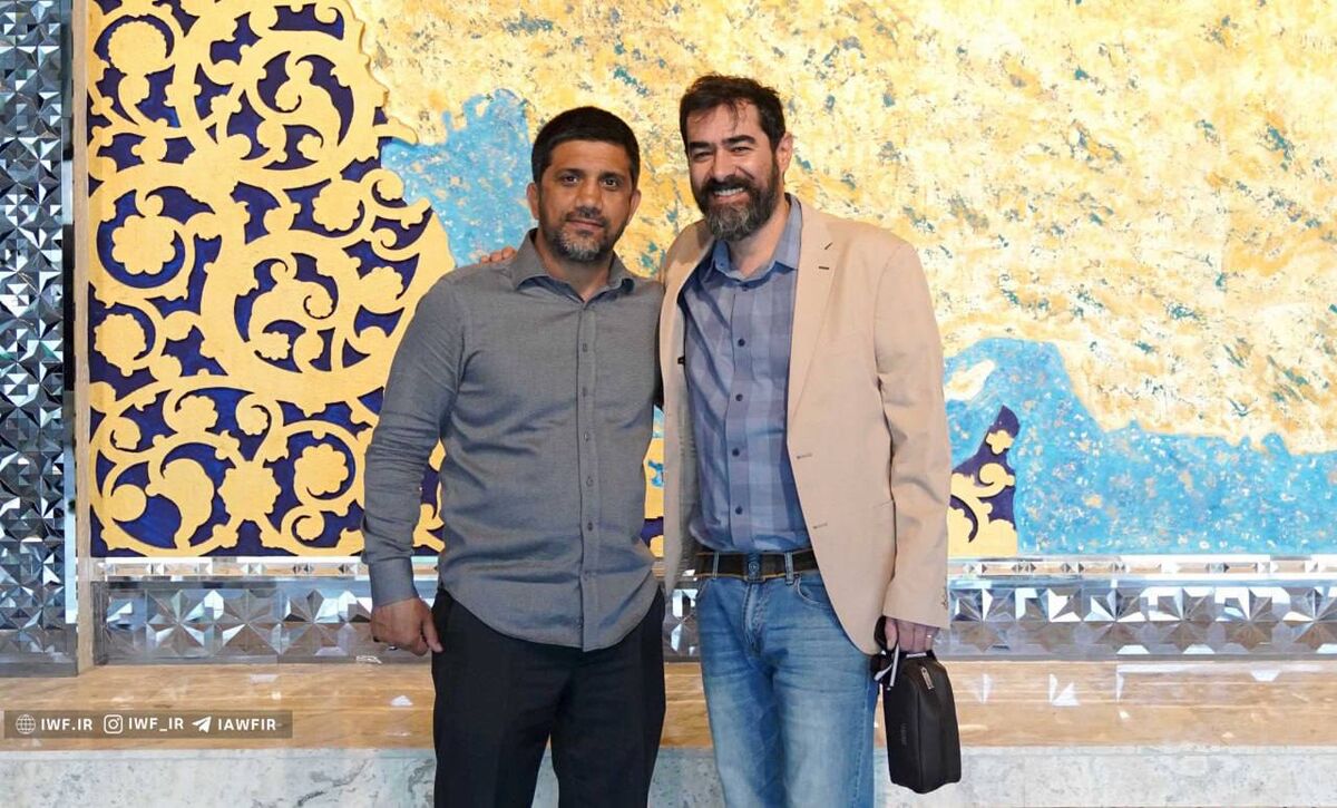 عکس| دیدار غیرمنتظره علیرضا دبیر و شهاب حسینی