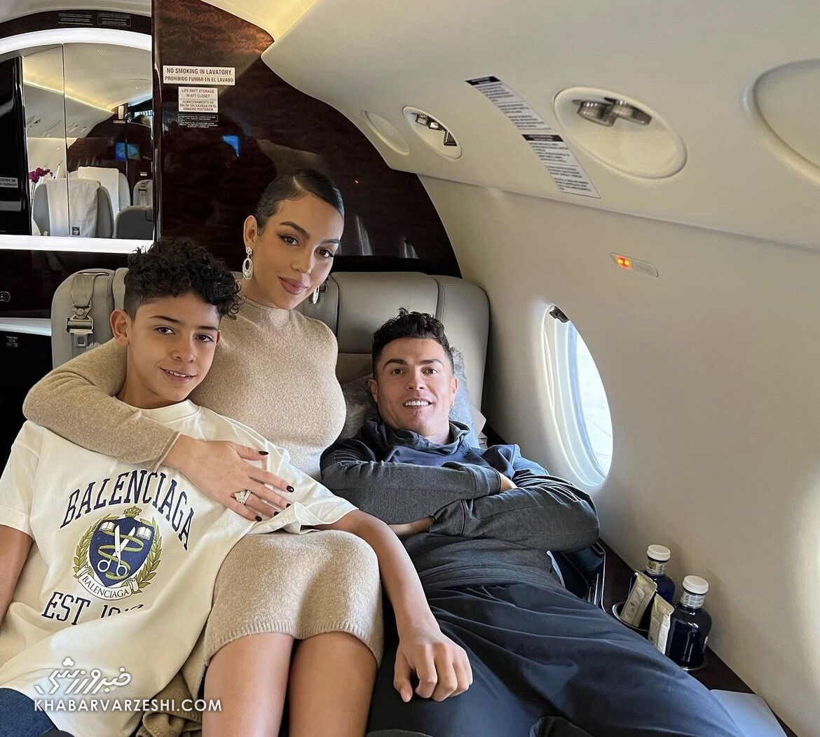 کریستیانو رونالدو، جورجینا رودریگس و کریستیانو جونیور