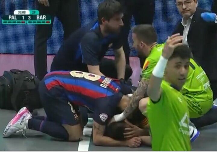 عکس| دلداری دو ملی پوش ایران به کاپیتان بارسلونا/ مصدومیت وحشتناک برای سرخیو