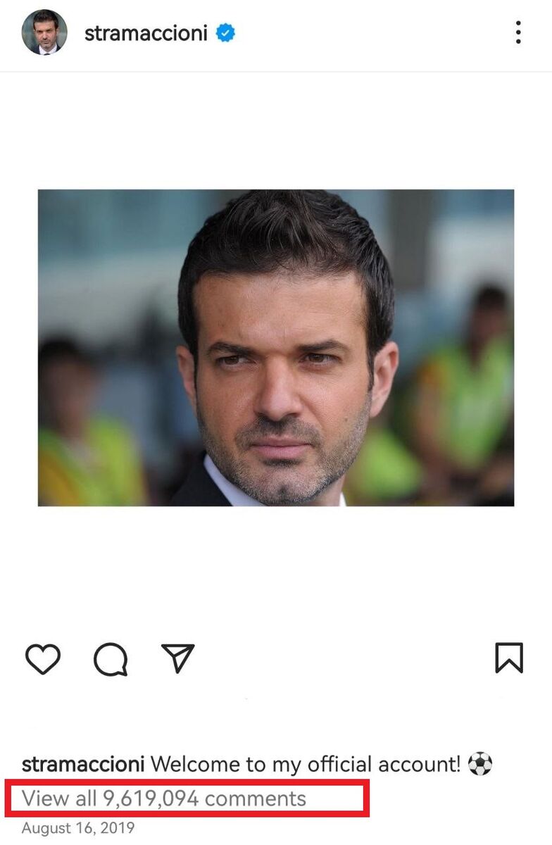 عکس| هجوم باورنکردنی استقلالیها به صفحه استراماچونی/ رکورد کامنت تتلو هم شکست!