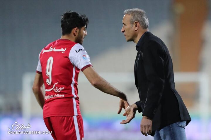 یحیی گل‌محمدی و مهدی ترابی؛ پرسپولیس - ملوان