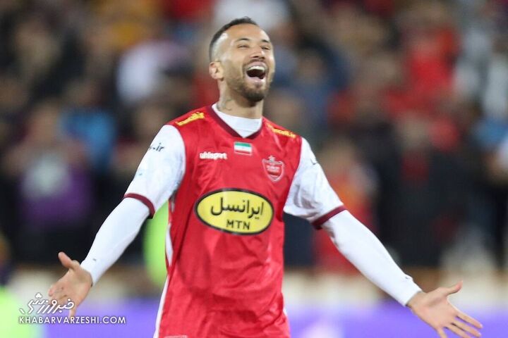 شادی گل لئاندرو پریرا؛ پرسپولیس - ملوان