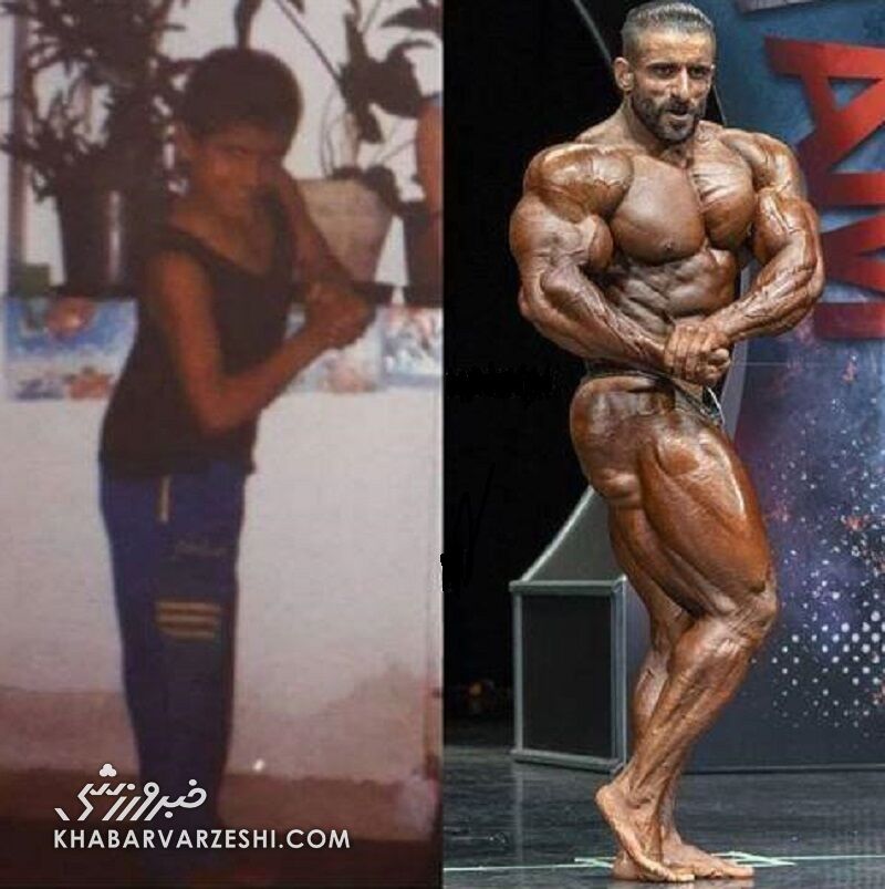 عکس| تصویری دیده نشده از کودکی هادی چوپان/ این تغییرات باورنکردنی است!