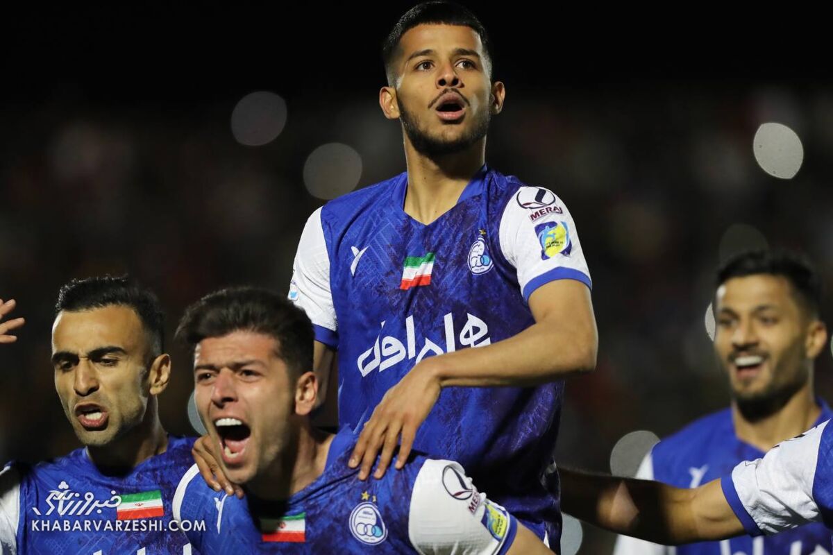 آخرین وضعیت قایدی و استقلال؛ تاریخ نامشخص هتریک باشوی آبیپوشان +عکس