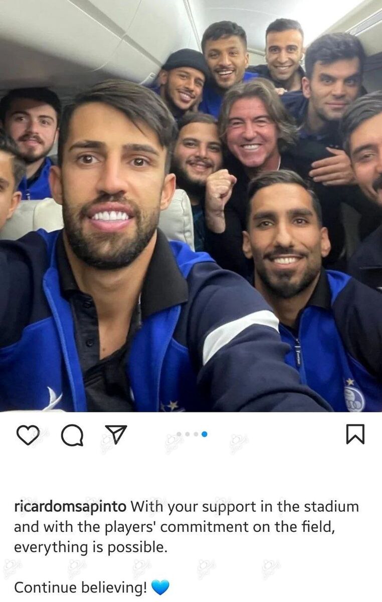 پیام مهم ریکاردو ساپینتو به هواداران استقلال