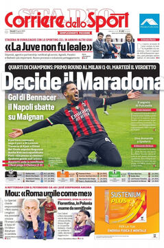 روزنامه کوریره| در مارادونا تصمیم گرفته می‌شود