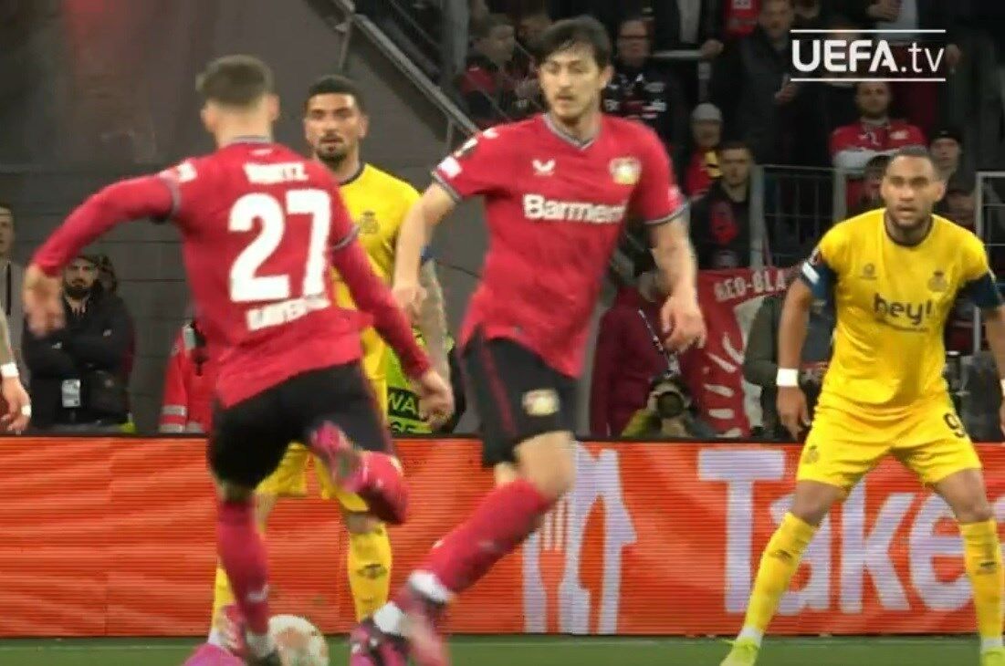 عکس| سردار آزمون منجی شد و زیباترین گل را ساخت!