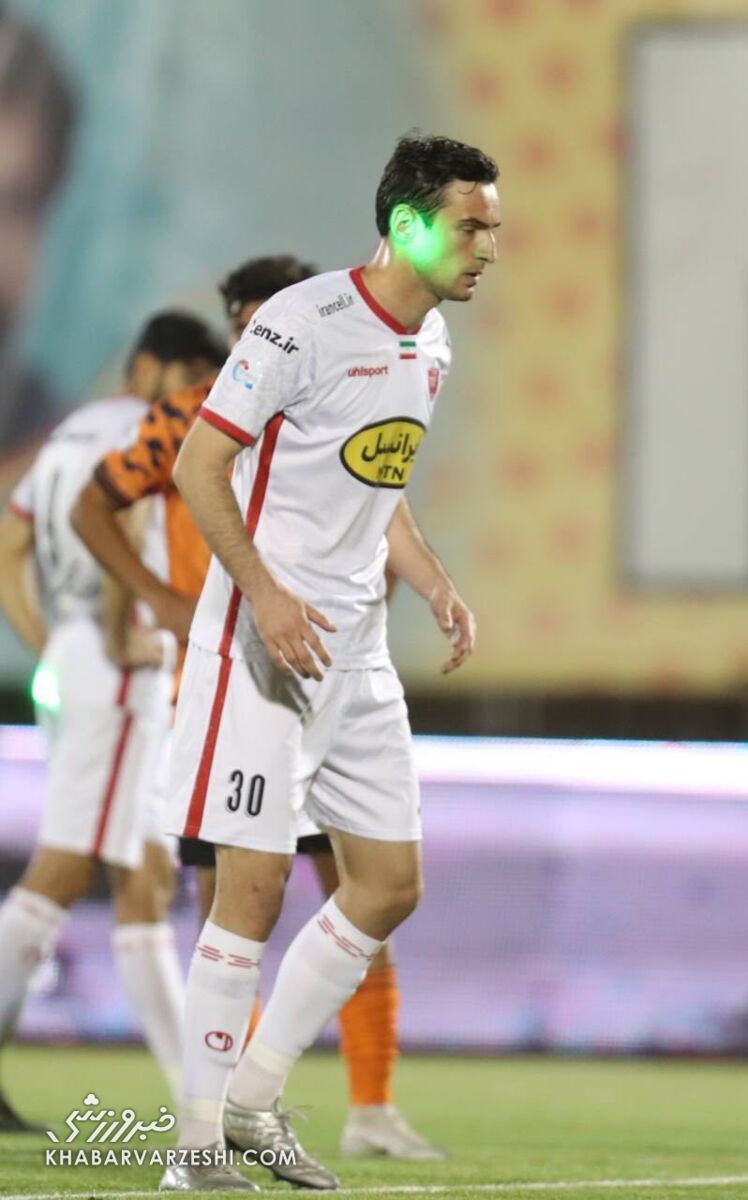 عکس| ستاره پرسپولیس علیه لیزرانداز کرمان/ شادی گل خاص بعد از گل دوم