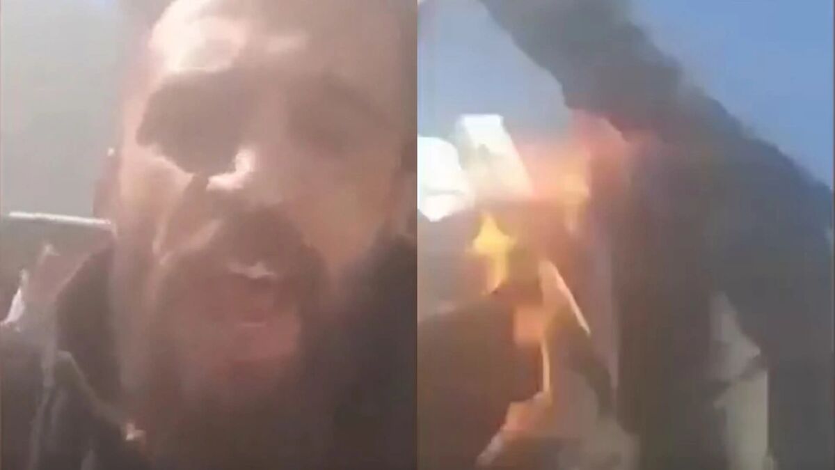 عکس| تنش و درگیری پس از مرگ یک فوتبالیست/ خودسوزی یک بازیکن جنجالساز شد