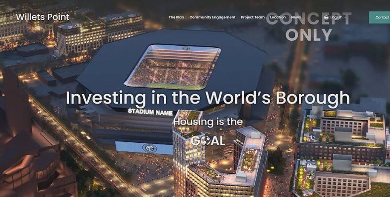 پروژه پر سود رئیس رئال مادرید در آمریکا/ فلورنتینو پرز اولین ورزشگاه فوتبال نیویورک را میسازد