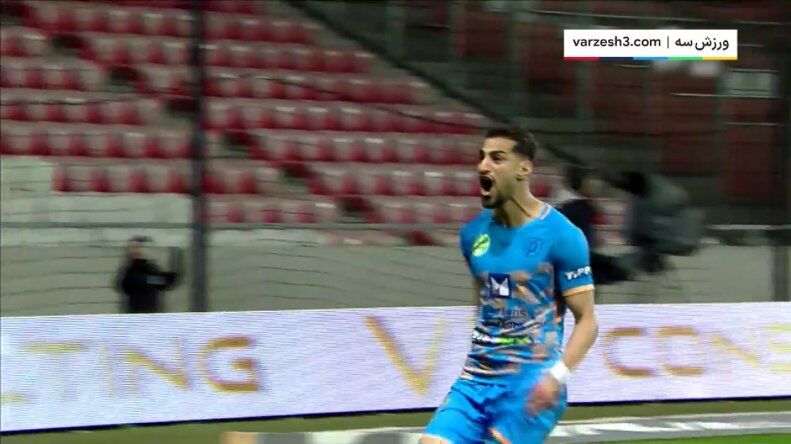 تصاویر| لژیونر پرسپولیسی را تعویضی بیاورید!/ فریم به فریم با انفجار شیرین مهاجم ایرانی!