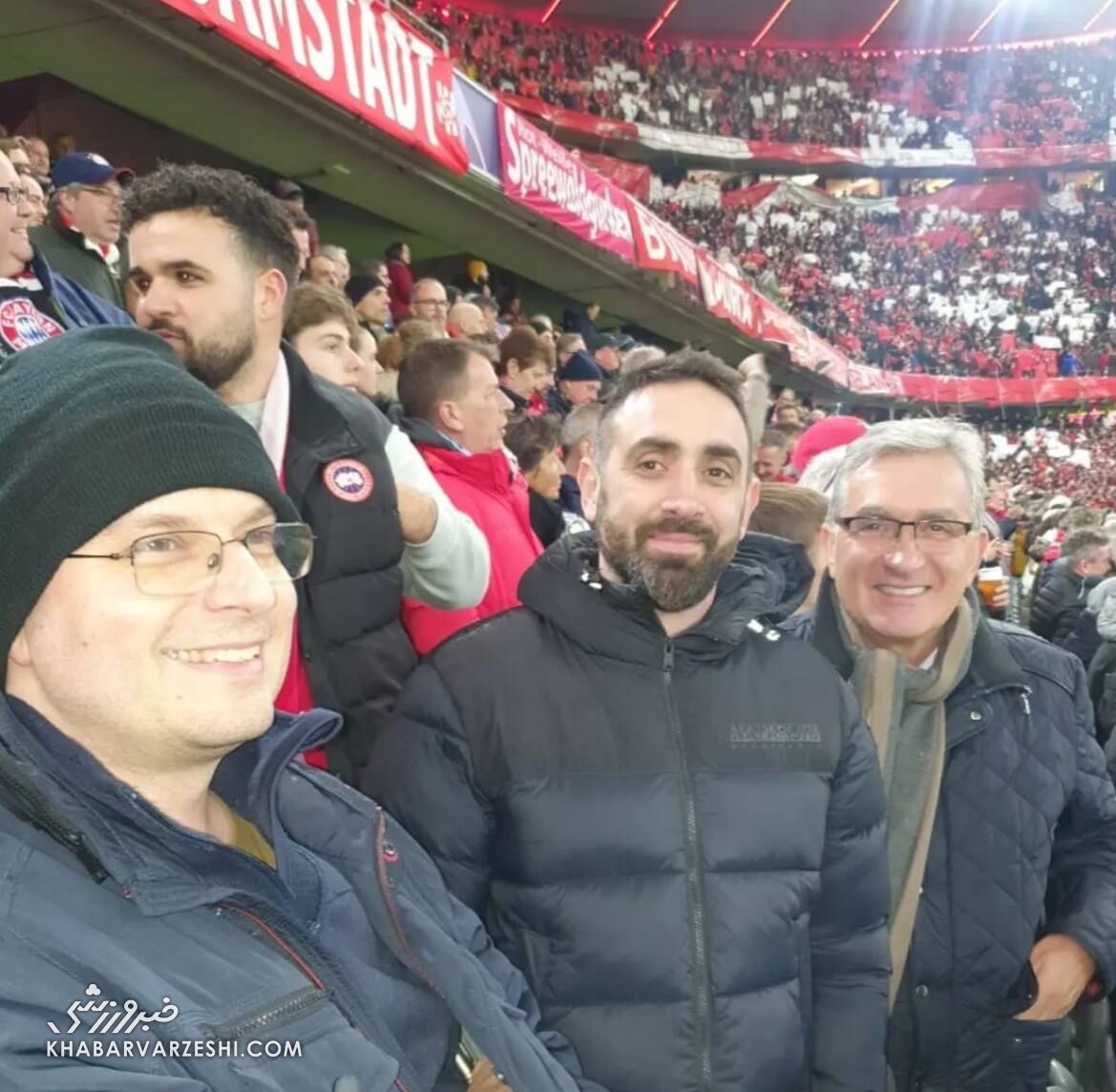 عکس| برانکو تماشاگر ویژه بزرگترین دیدار لیگ قهرمانان اروپا/ پروفسور کدام بخش ورزشگاه را انتخاب کرد