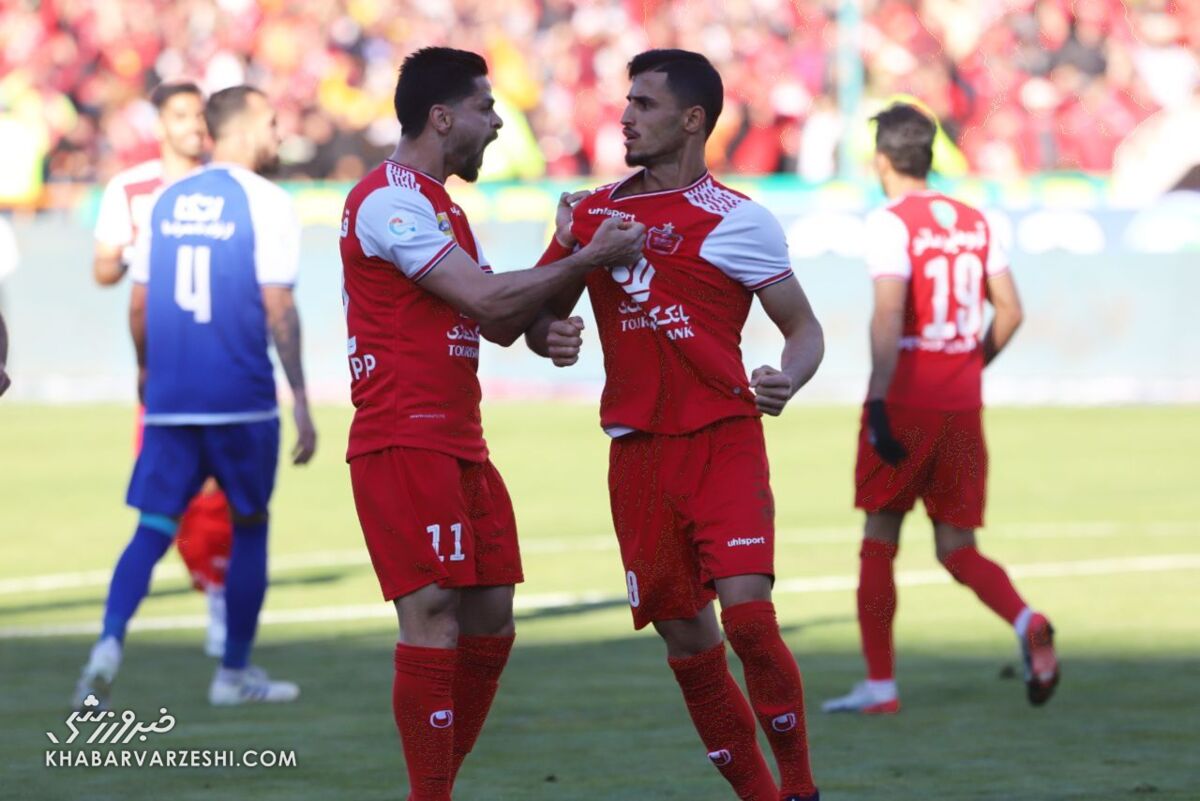 شادی گل علی علیپور در دربی