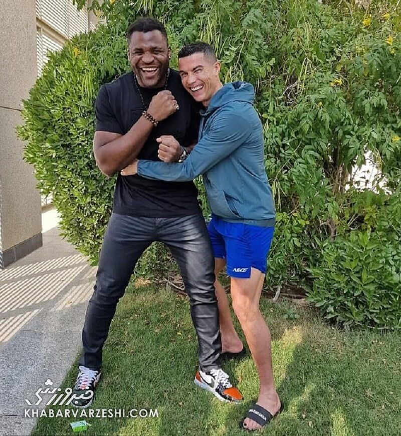 کریستیانو رونالدو و فرانسیس انگانو