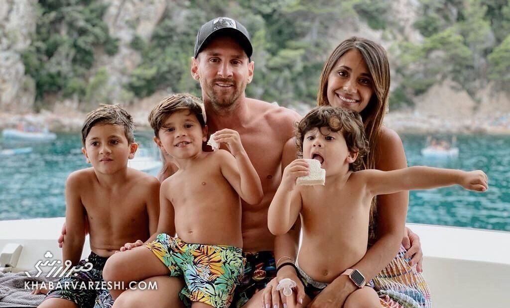 خانواده لیونل مسی