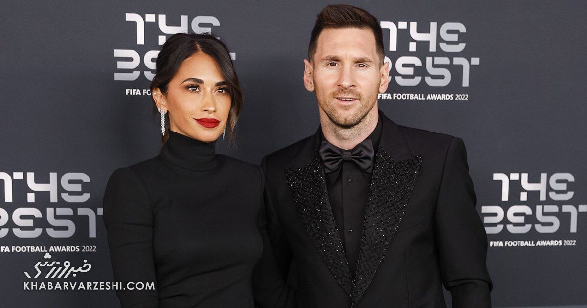 لیونل مسی و آنتونلا روکوزو