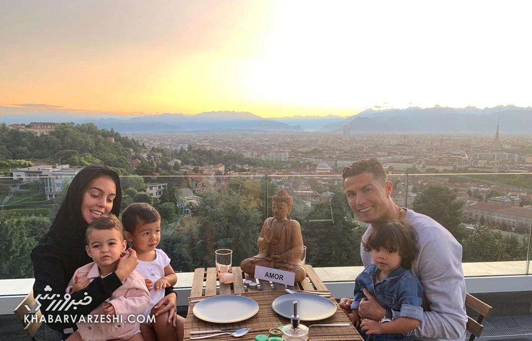 خانه رونالدو در تورین