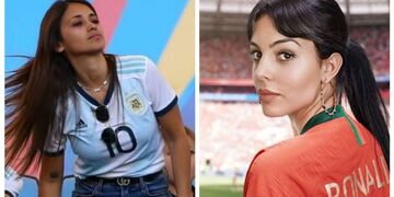 نامزد رونالدو و همسر مسی چگونه با دو فوق‌ستاره فوتبال جهان آشنا شدند؟