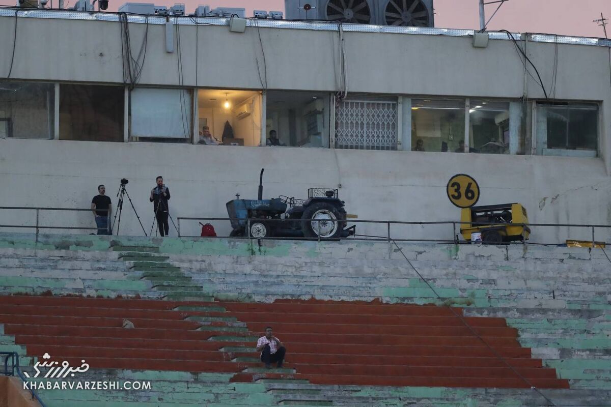 عکس| عجیب ولی واقعی؛ تراکتور در یک چهارم نهایی جام حذفی