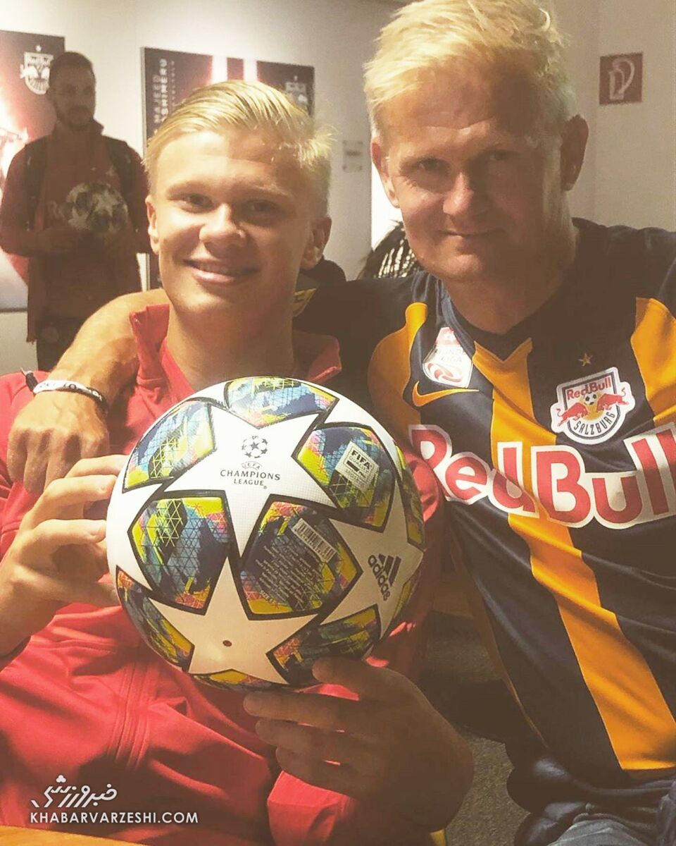 ارلینگ هالند و پدرش