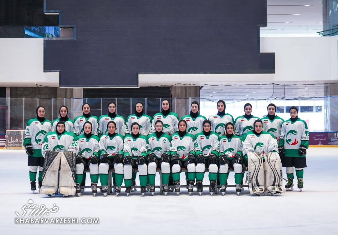 کاپیتان تیم ملی هاکی روی یخ زنان ایران: صعود به فینال شیرینترین حس بود