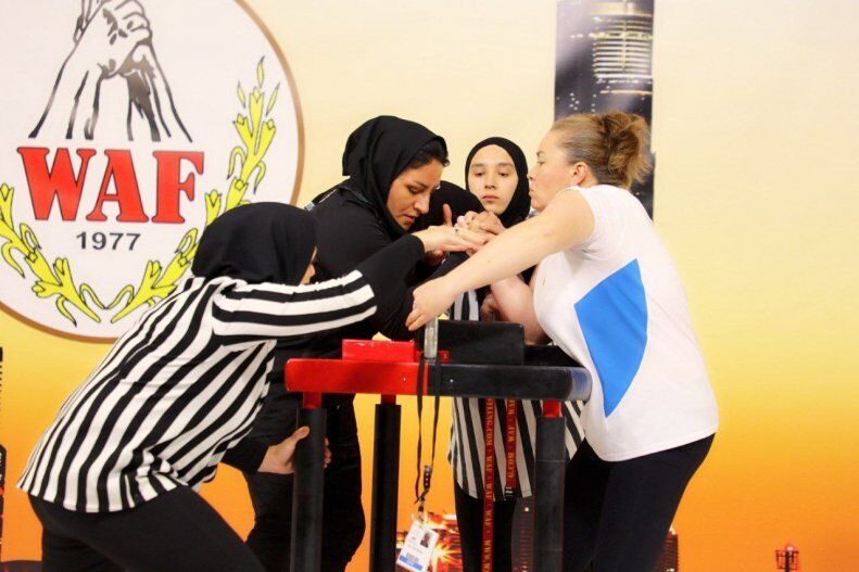 تصاویر | لحظهای تاریخی در قاره کهن/ یک ایرانی قویترین زن آسیا شد