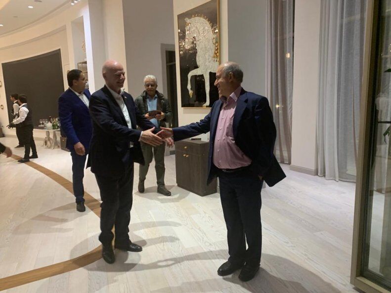 دیدار تاج با اینفانتینو