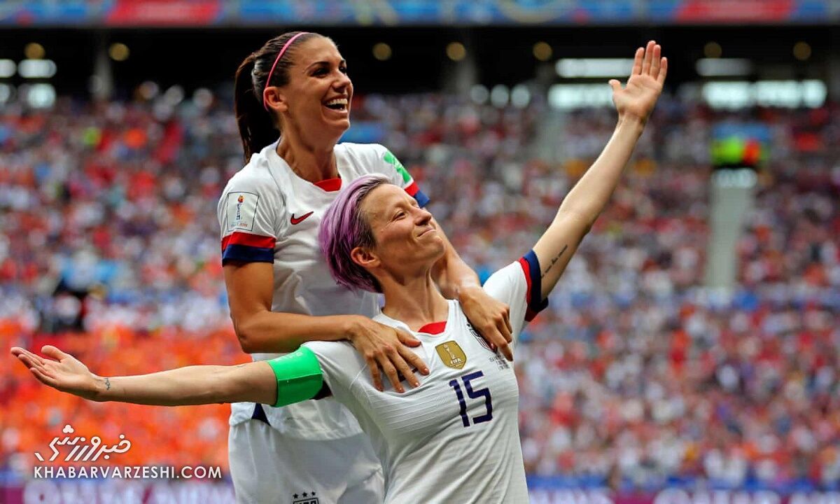 الکس مورگان و مگان راپینو