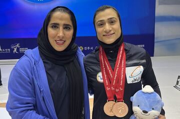 چشم خارجی‌ها به دختران افتخارآفرین ایران دوخته شد/ مدال‌آوری با رشته ورزشی محبوب زنان ایرانی