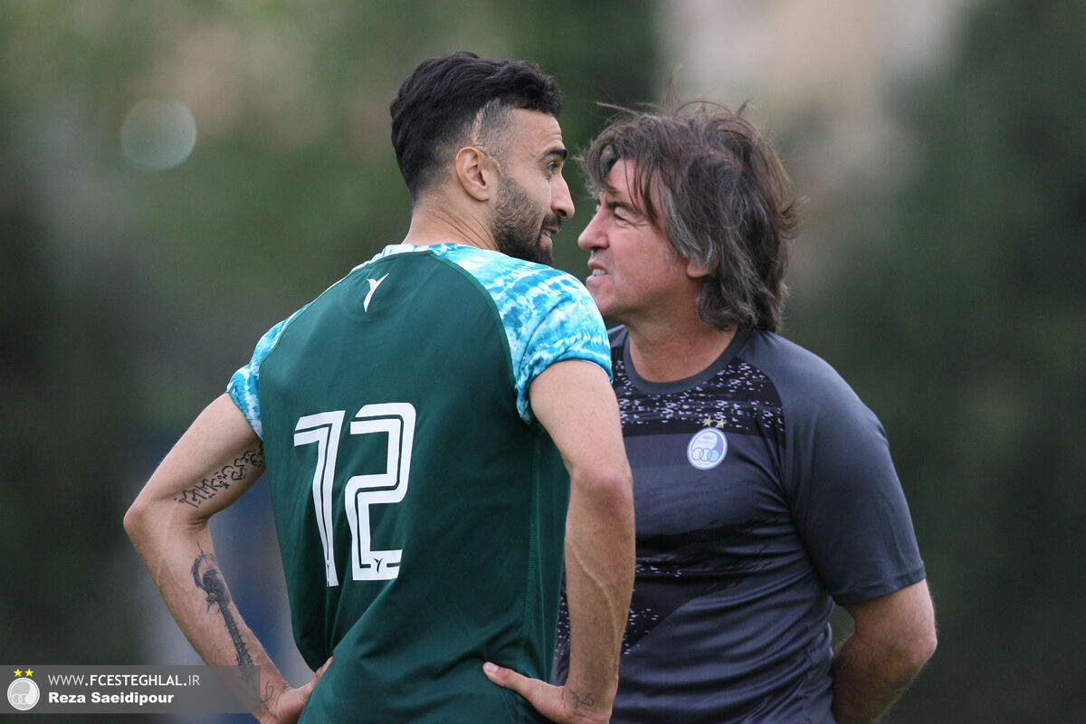 عکس| جلسه خصوصی ساپینتو با ستاره استقلال/ مهاجم آبیها به روزهای اوج برمیگردد؟