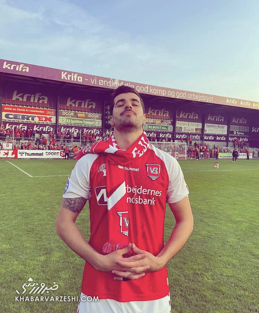 عکس| ستاره تیم ملی ایران رونالدو شد