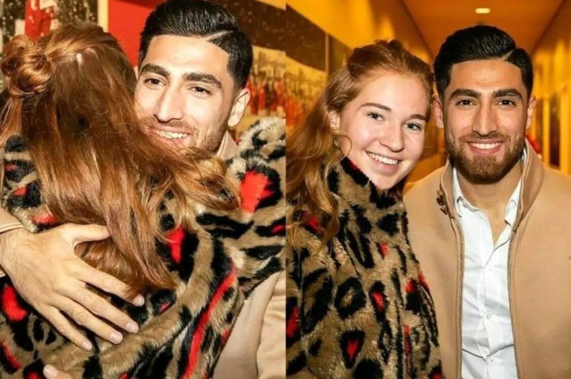 عکس| تصویری لو رفته از علیرضا جهانبخش/ دختر هلندی در آغوش کاپیتان تیم ملی