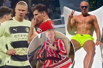 ۷ دلیل برای اثبات این‌که هالند بامزه‌ترین فوتبالیست جهان است/ از تمرین با جذاب‌ترین ورزشکار زن تا پوشیدن پیژامه‌های گران‌قیمت!