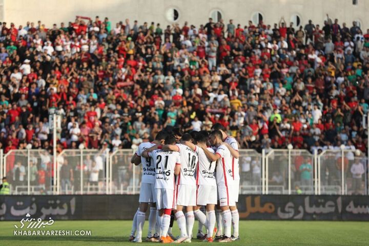 بازیکنان پرسپولیس؛ نساجی - پرسپولیس