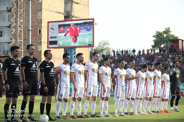 بازیکنان پرسپولیس؛ نساجی - پرسپولیس