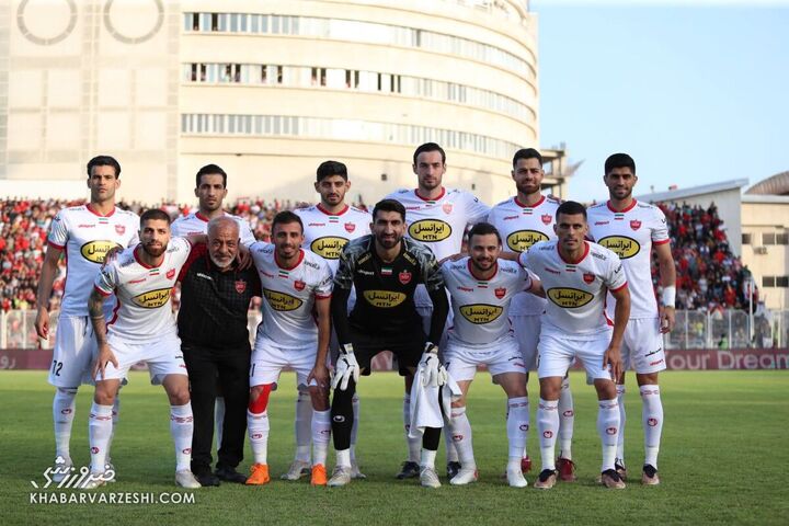 عکس تیمی پرسپولیس؛ نساجی - پرسپولیس