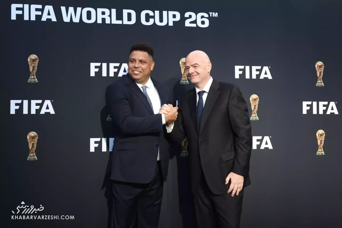 تصاویر| رونمایی از لوگوی جامجهانی ۲۰۲۶ با حضور رونالدو