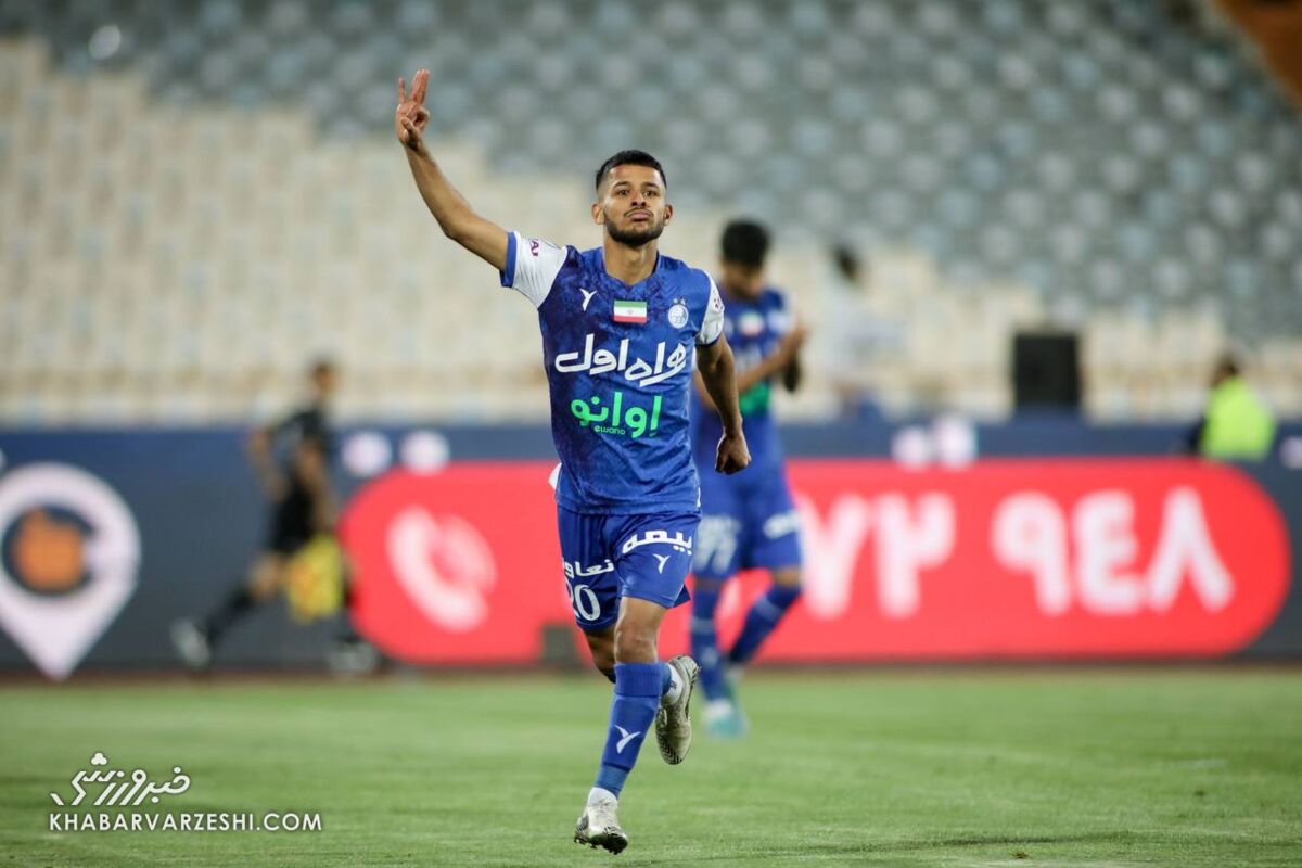 آخرین وضعیت قایدی و استقلال؛ تاریخ نامشخص هتریک باشوی آبیپوشان +عکس