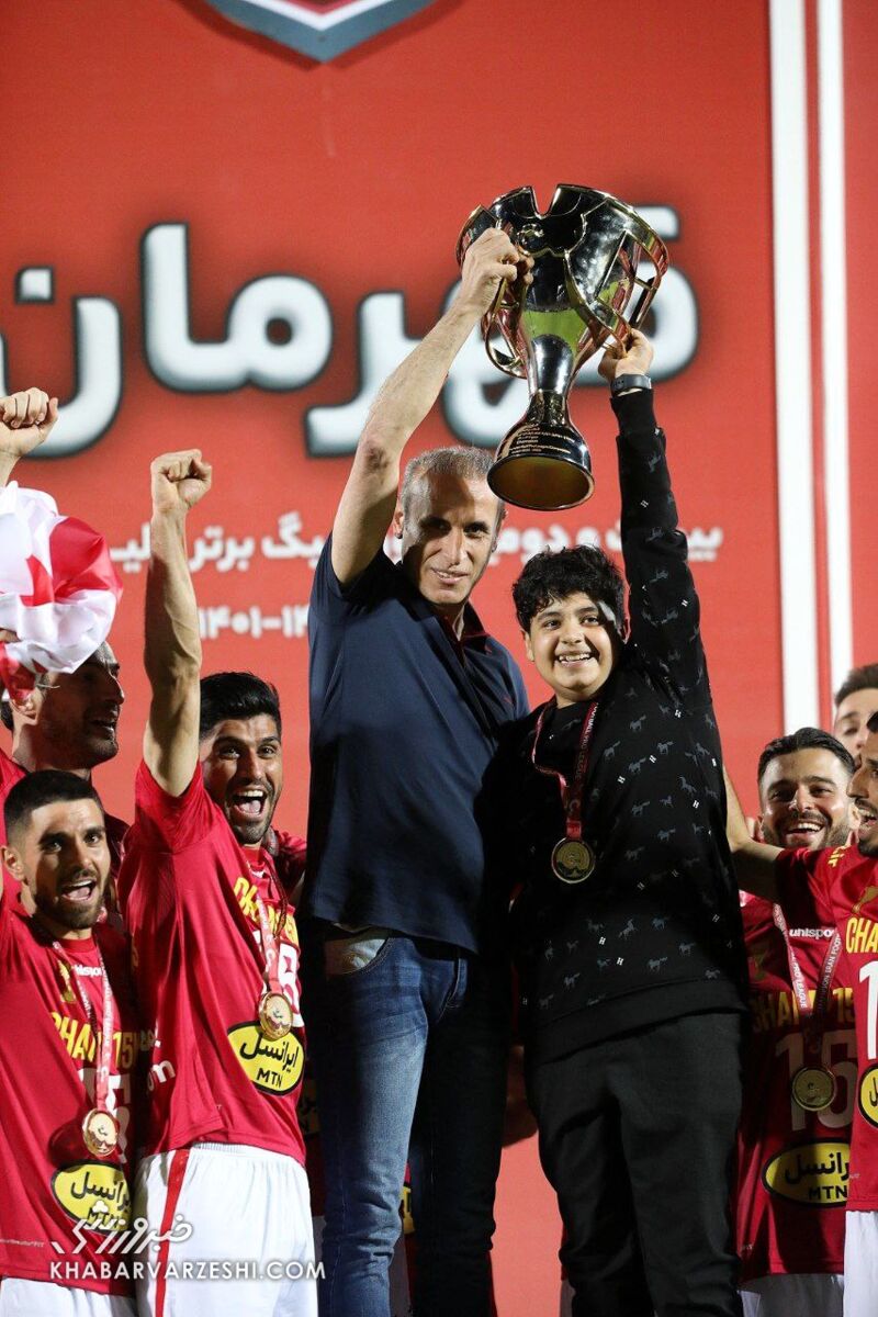 هانی نوروزی و گلمحمدی در جشن پرسپولیس