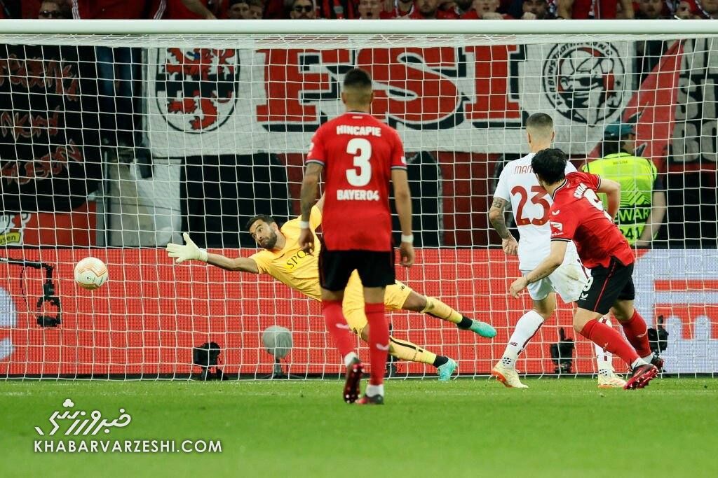 تصاویر| سردار آزمون ترس را به جان مورینیو انداخت/ بزرگترین حسرت ستاره ایرانی در دیدار لورکوزن و رم