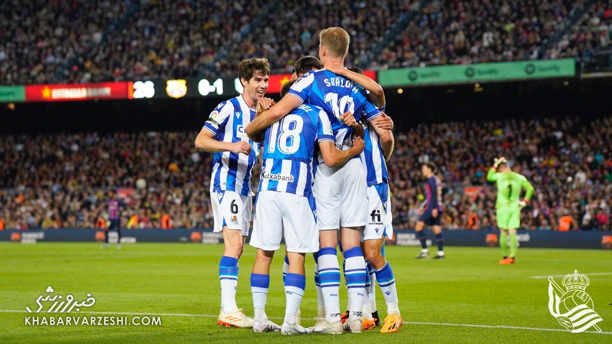 جشن قهرمانی بارسلونا تلخ شد/ شکست عجیب قبل از بالا بردن جام جشن قهرمانی بارسلونا تلخ شد/ شکست عجیب قبل از بالا بردن جام