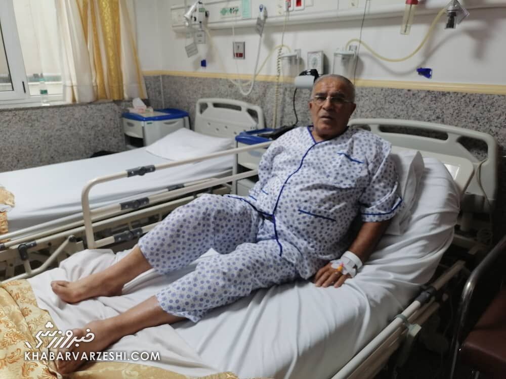 ستاره استقلال از بیمارستان مرخص شد اما به خانه نرفت!