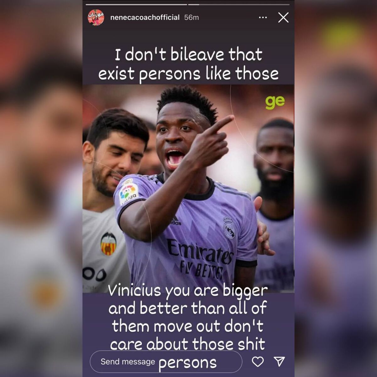 عکس| یک پرسپولیسی وسط ماجرای جنجالی ستاره رئال مادرید؛ باور نمیکنم!