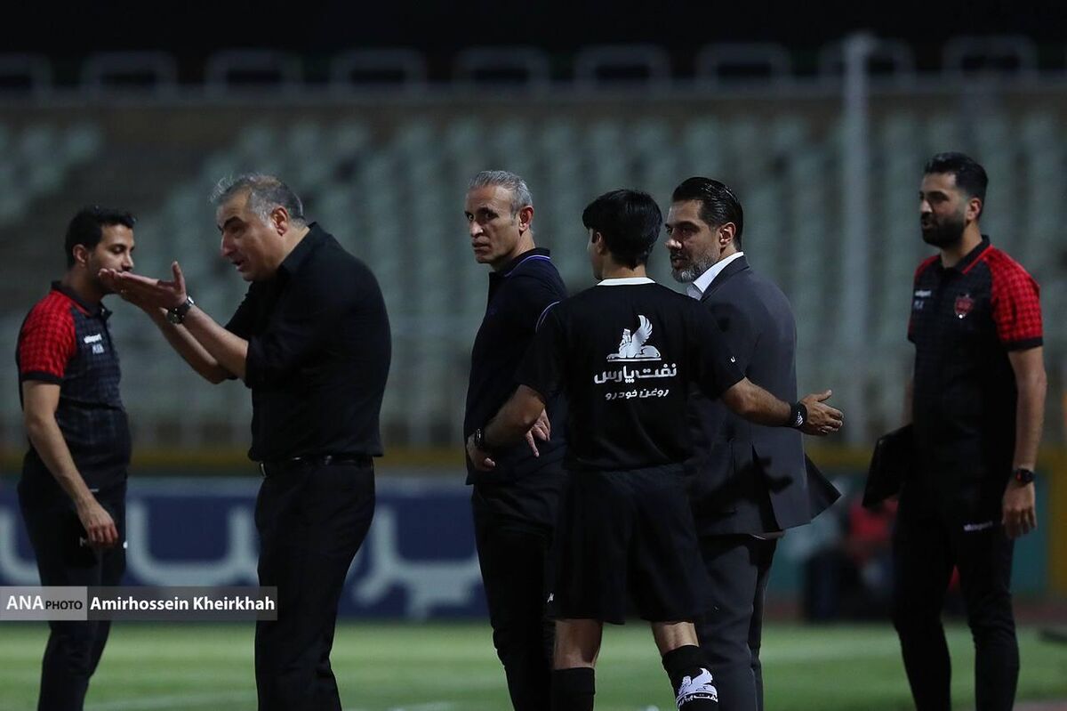 تصاویر| دفاع یحیی از ستاره پرسپولیس/ نه! او این کار را انجام نمیدهد