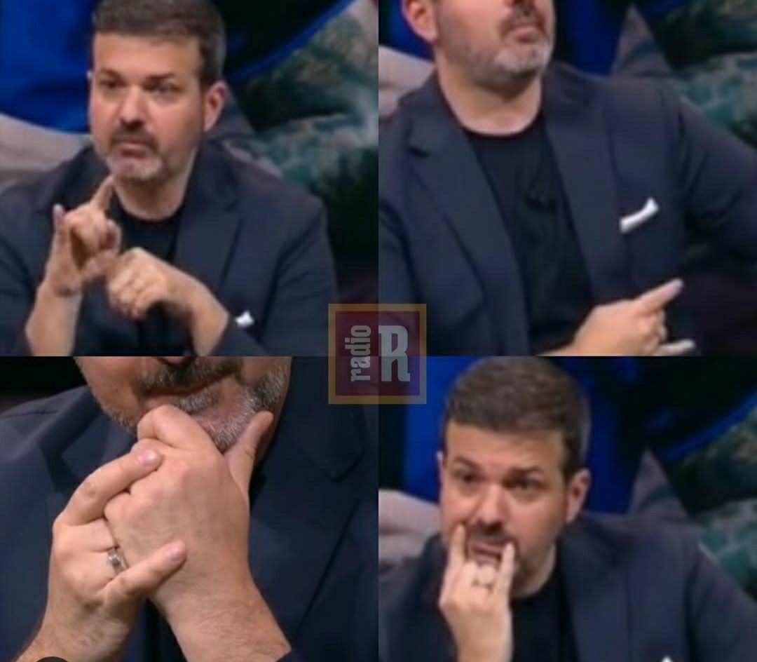 عکس| حرکت عجیب استراماچونی علیه تیم مورینیو روی آنتن زنده/ خشم هواداران رم از حرکت عمدی سرمربی سابق استقلال!