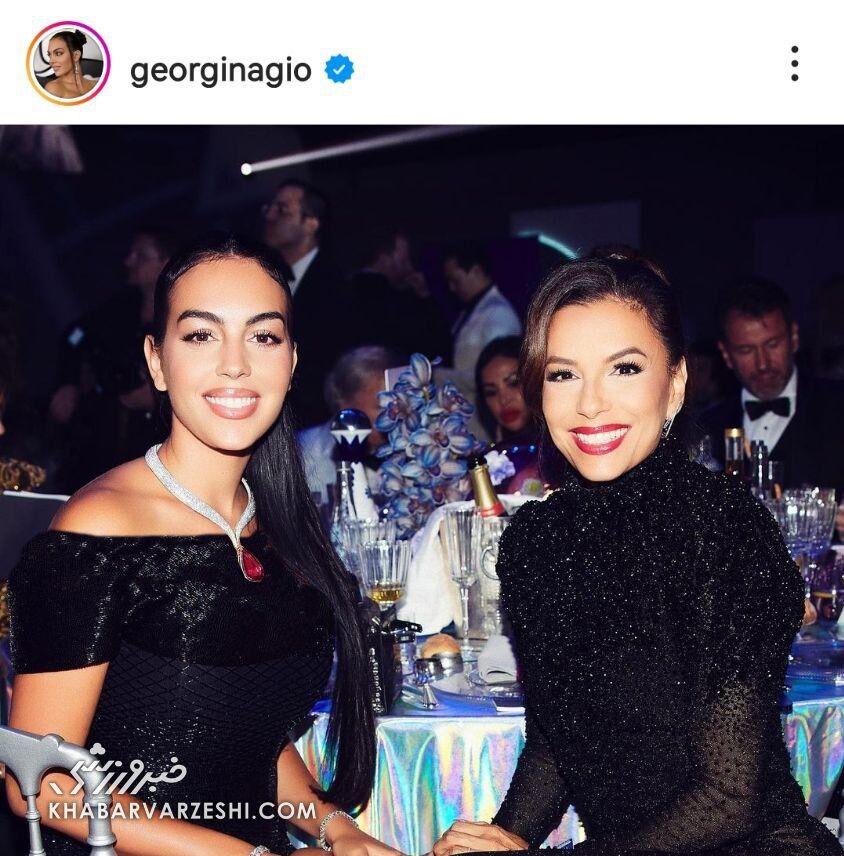 عکس| جورجینا رودریگس در کنار یک بازیگر مشهور هالیوودی دیده شد