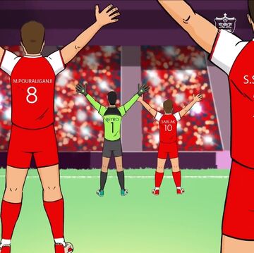 ویدیو| انیمیشن جالب باشگاه پرسپولیس پیش از دربی در فینال جام حذفی